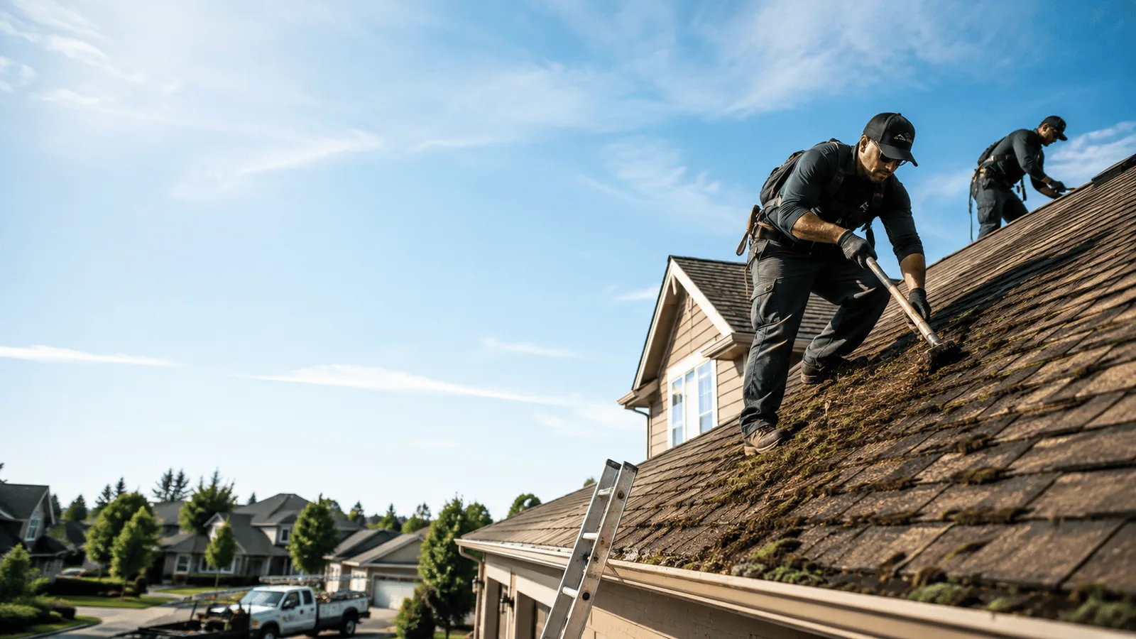 Roof Moss Removal in Eucha, OK near me